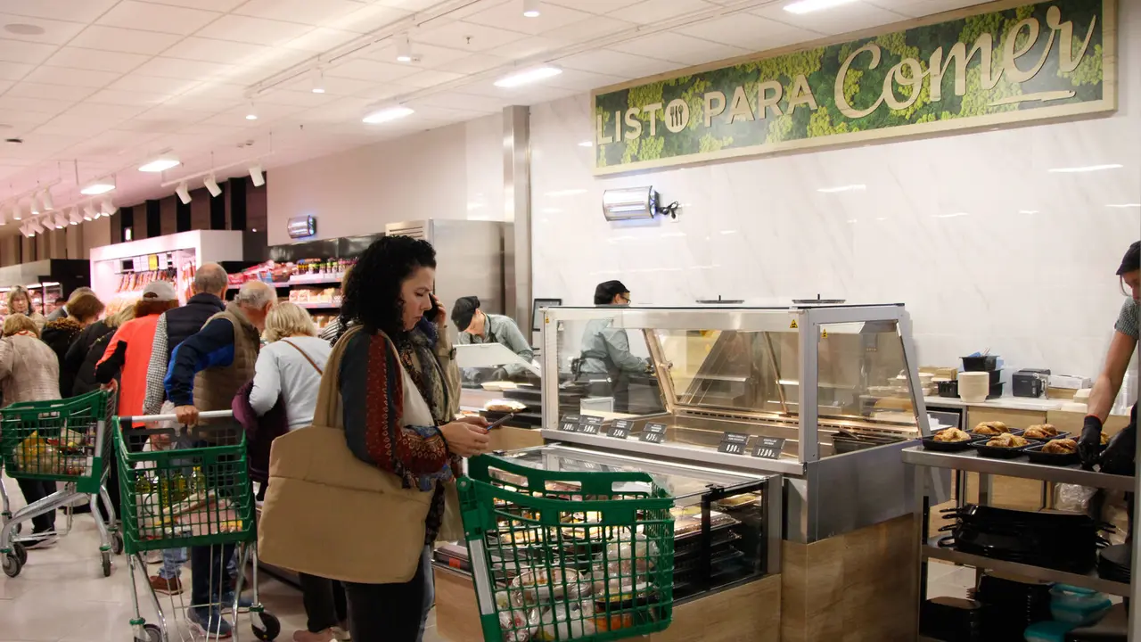 Nueva secci&oacute;n Listo para comer en el Mercadona de Aragonia