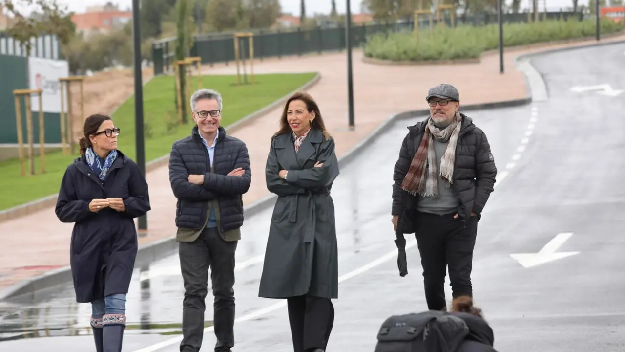 Nuevo vial que conecta el Distrito Sur con el barrio de Casablanca. Daniel Marcos