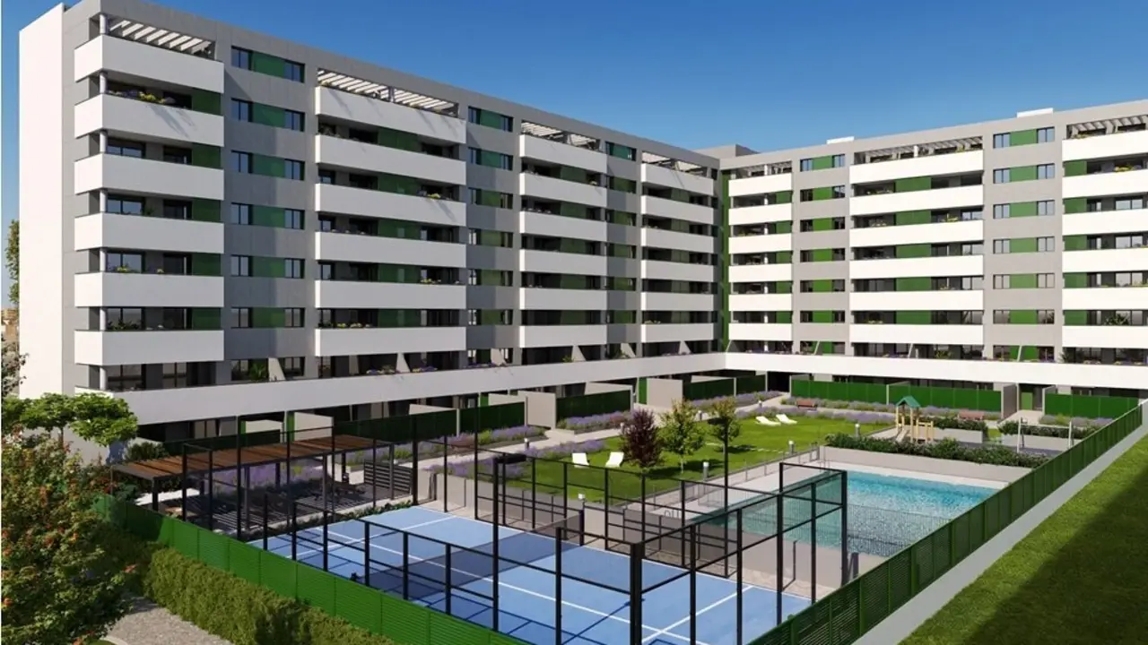 Residencial MO, obra nueva en Miralbueno / Gesti&oacute;n Com&uacute;n