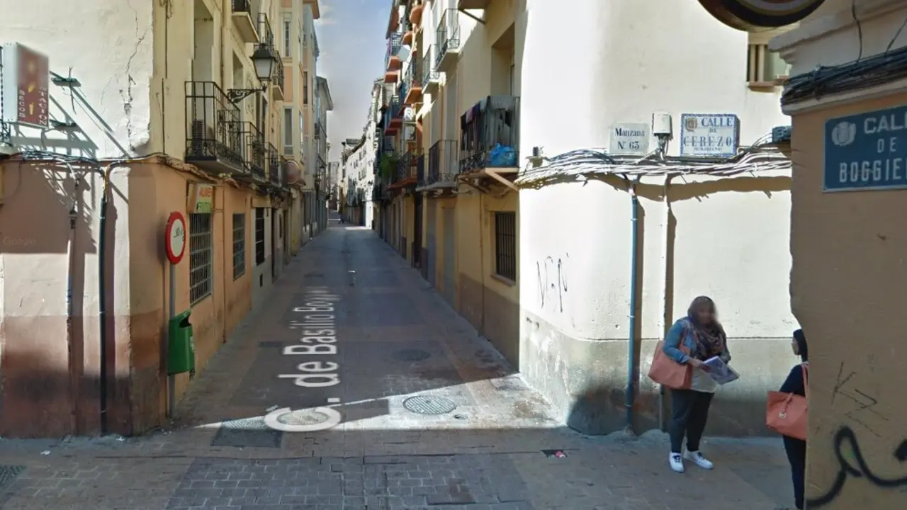 Calle Mariano Cerezo de Zaragoza.