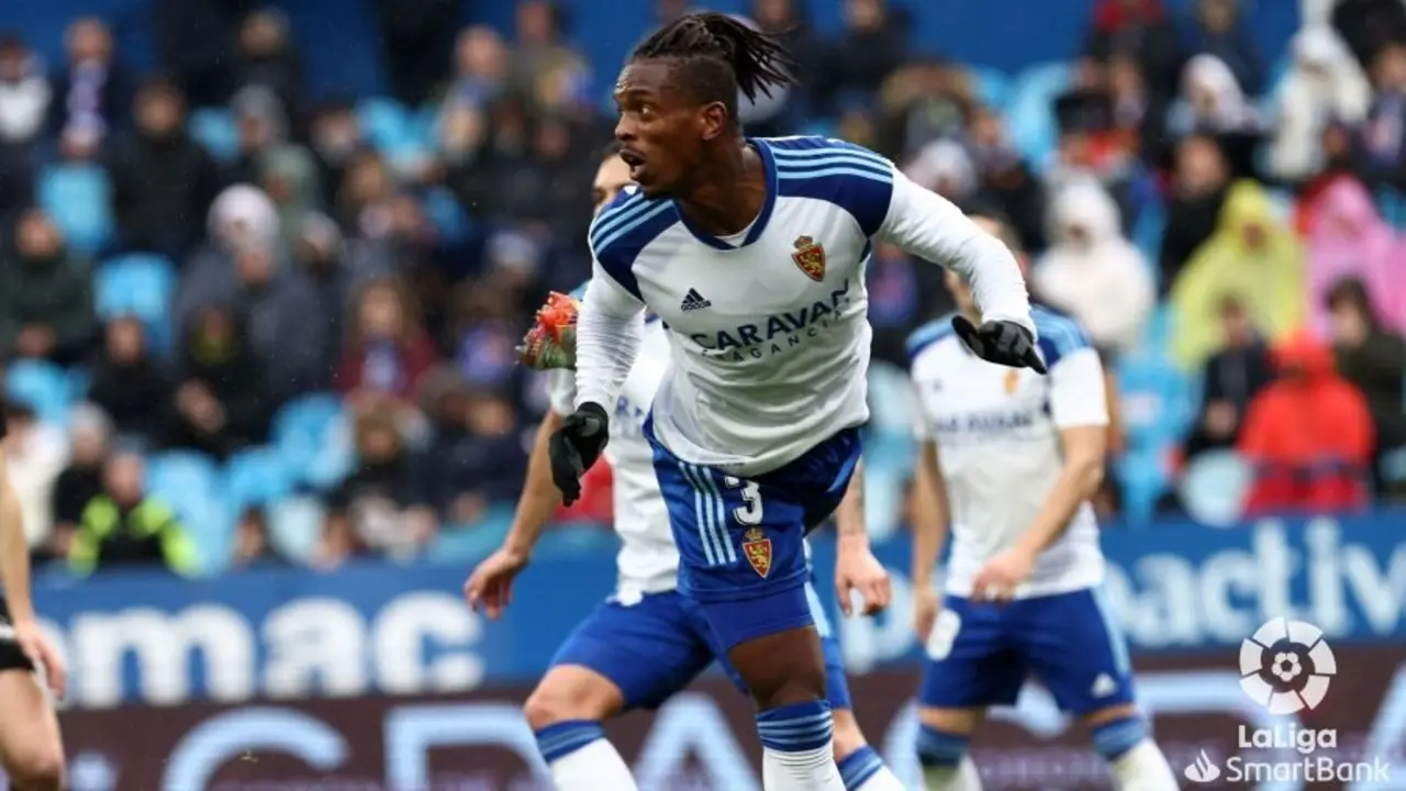 Jair Amador con el Real Zaragoza / LFP