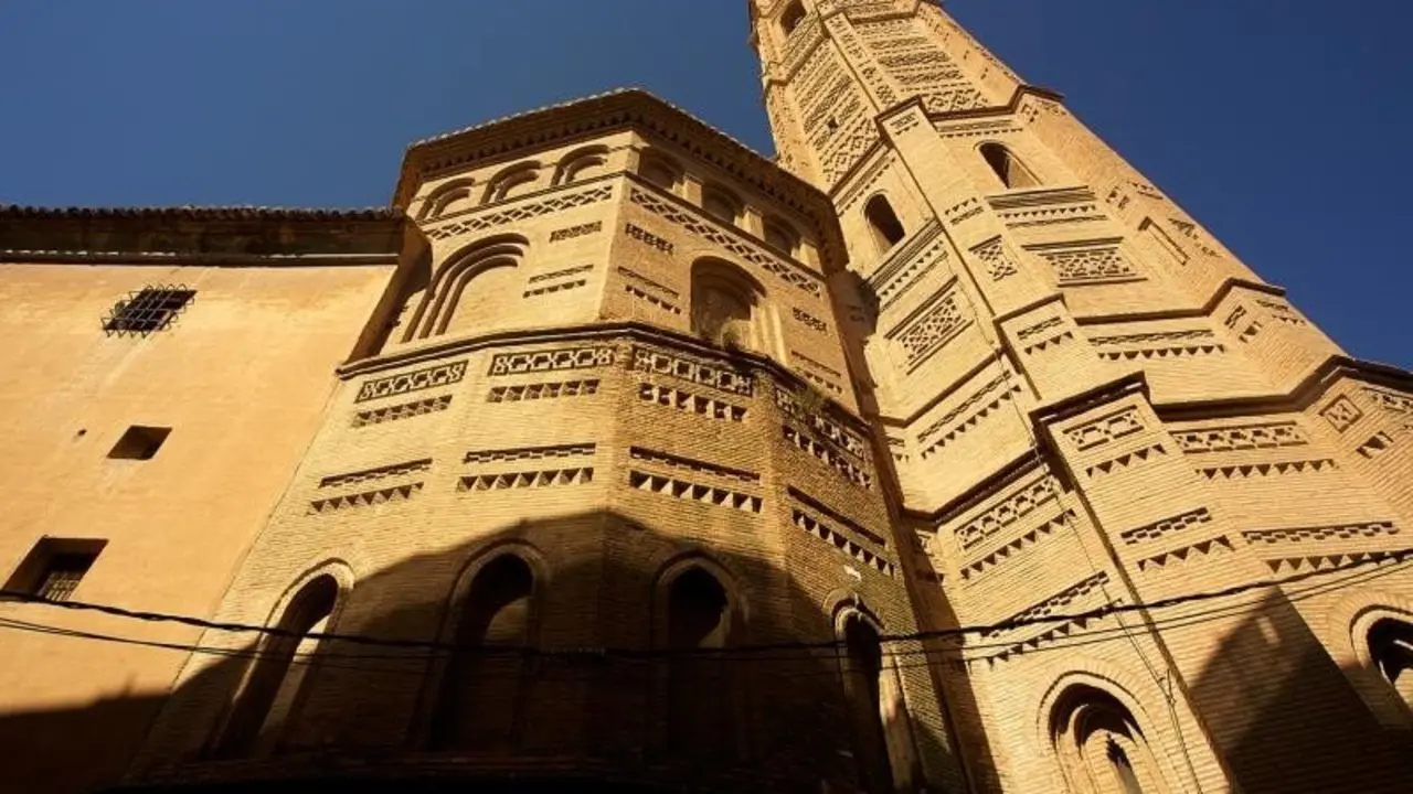 &Aacute;bside de la colegiata de Santa Mar&iacute;a la Mayor de Calatayud. / Juan Jos&eacute; Ceamanos