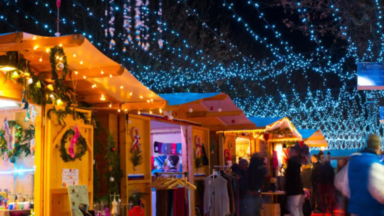 La localidad de Sarlat en Navidad. / Sarlat Tourisme
