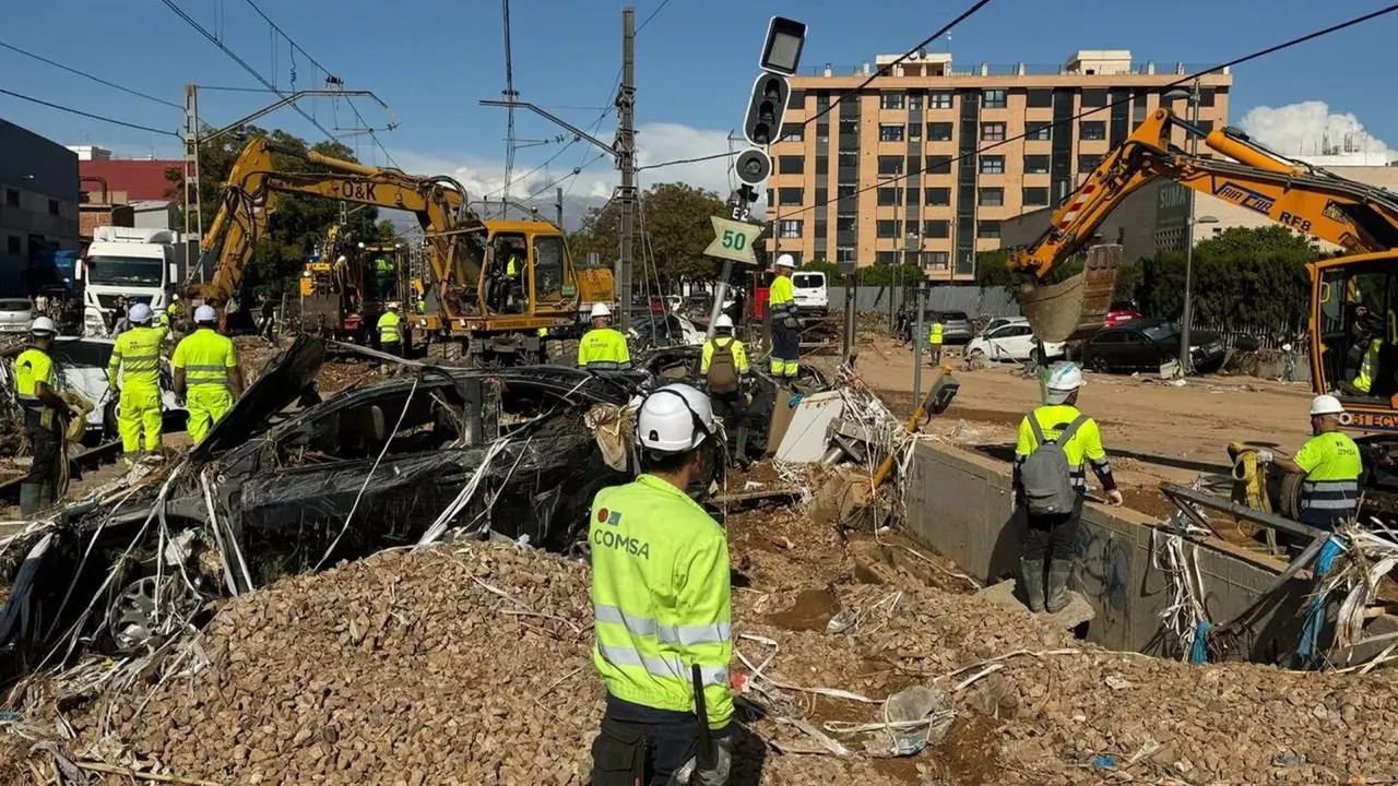 Trabajos en las l&iacute;neas de Cercan&iacute;as / Transportes