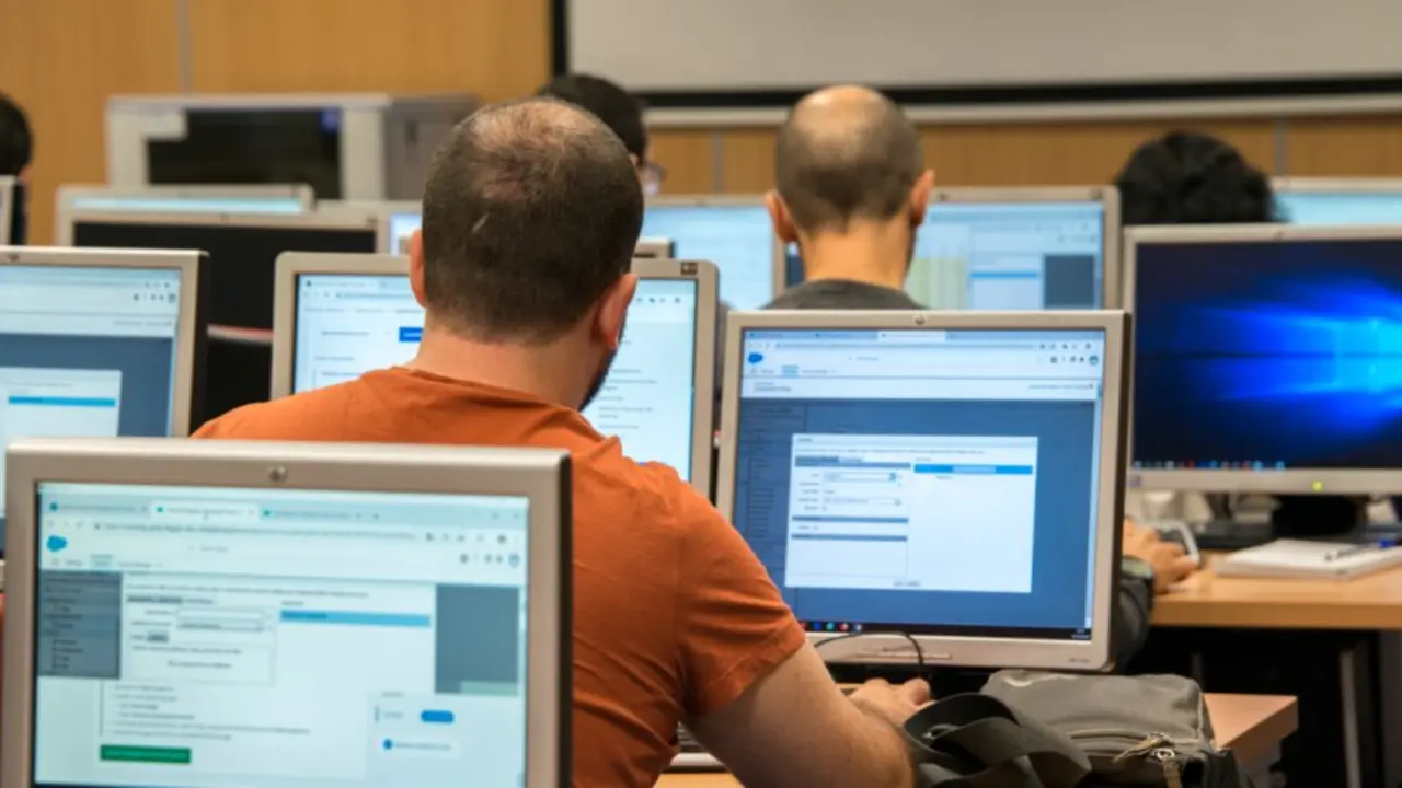 Alumnos en cursos de formaci&oacute;n. / CTA
