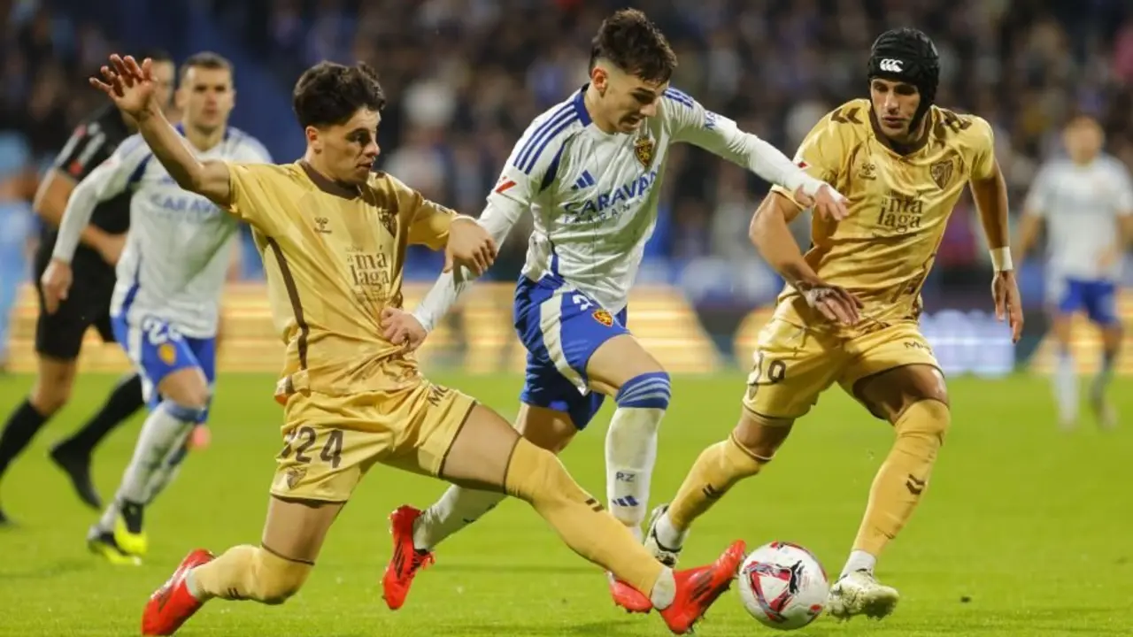 Real Zaragoza-M&aacute;laga / LFP