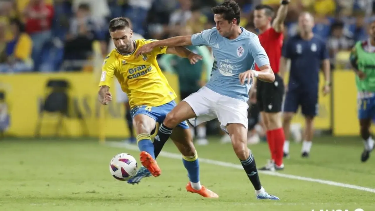 Carlos Dotor con el Celta de Vigo / LFP