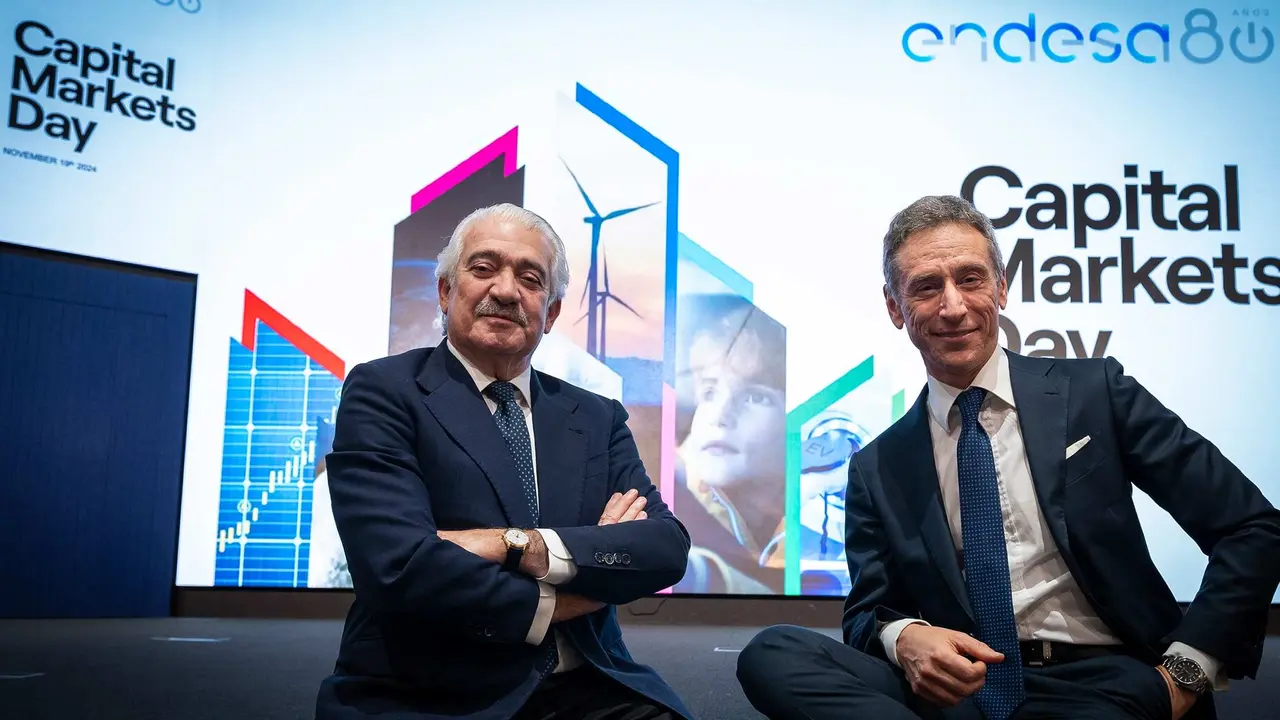 Jos&eacute; Bogas (izda.), consejero delegado, y Marco Palermo (dcha.), director general econ&oacute;mico-financiero.