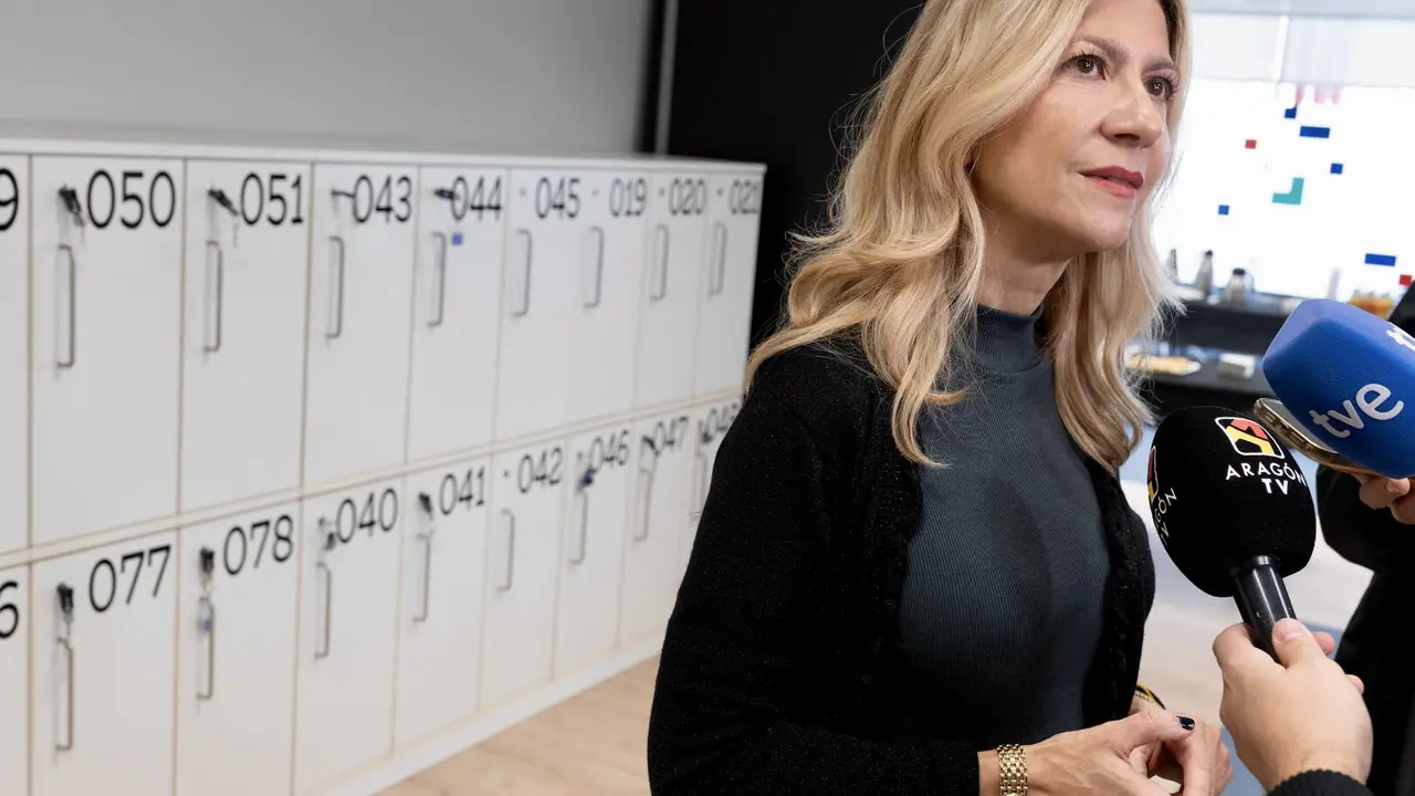 La vicepresidenta del Gobierno, Mar Vaquero, en la sede de Inetum