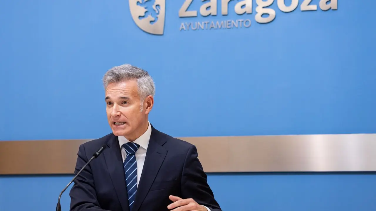 El portavoz del Gobierno de Zaragoza, V&iacute;ctor Serrano. AZ