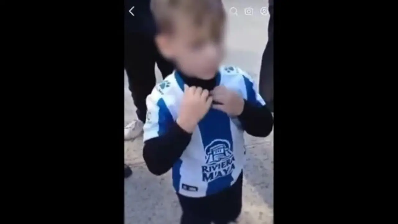 Ni&ntilde;o Girona-Espanyol / 'X'