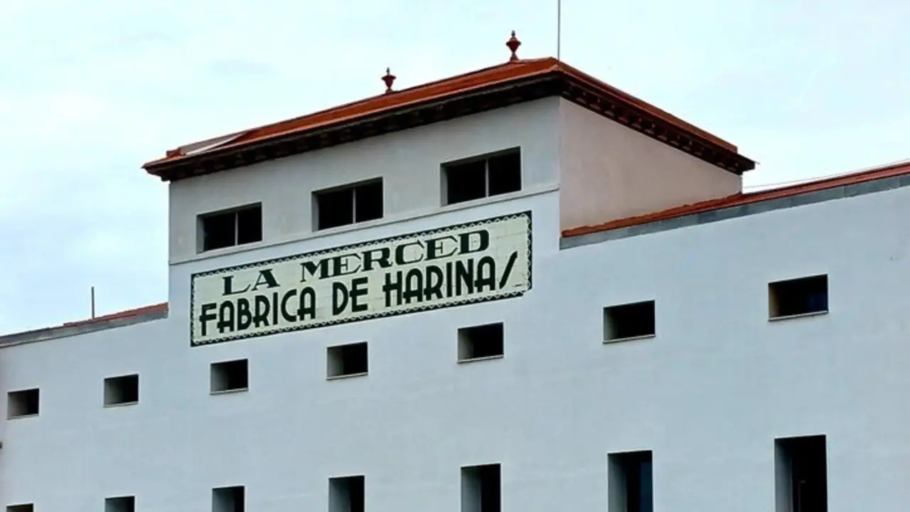 Harinera de la Merced, en Calatayud. / HA