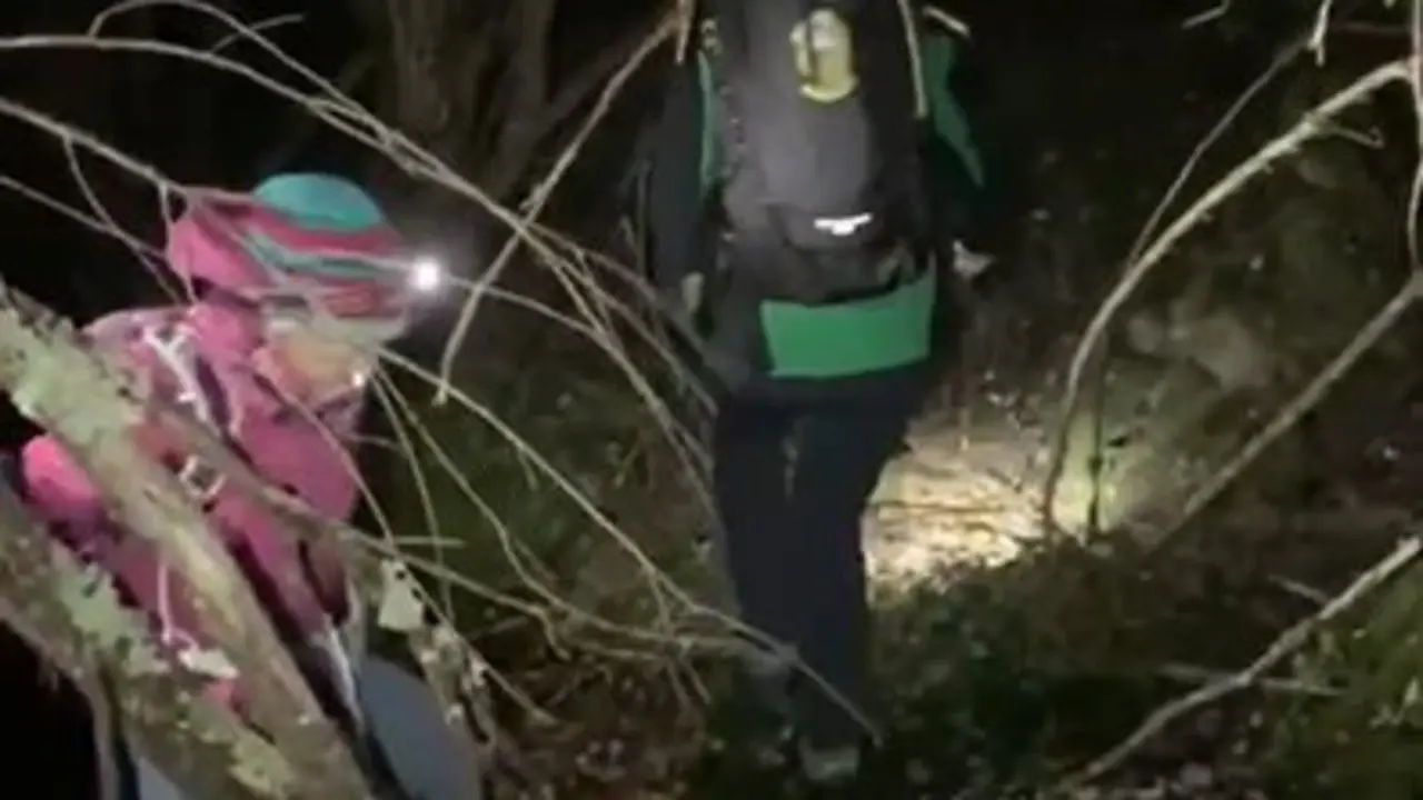 Rescatados dos senderistas en A&ntilde;&oacute;n del Moncayo. / Guardia Civil