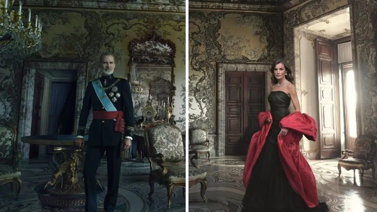 Retratos del Rey Felipe VI y la Reina Letizia realizados por la fot&oacute;grafa estadounidense Annie Leibovitz. ANNIE LEIBOVITZ/BANCO DE ESPA&Ntilde;A