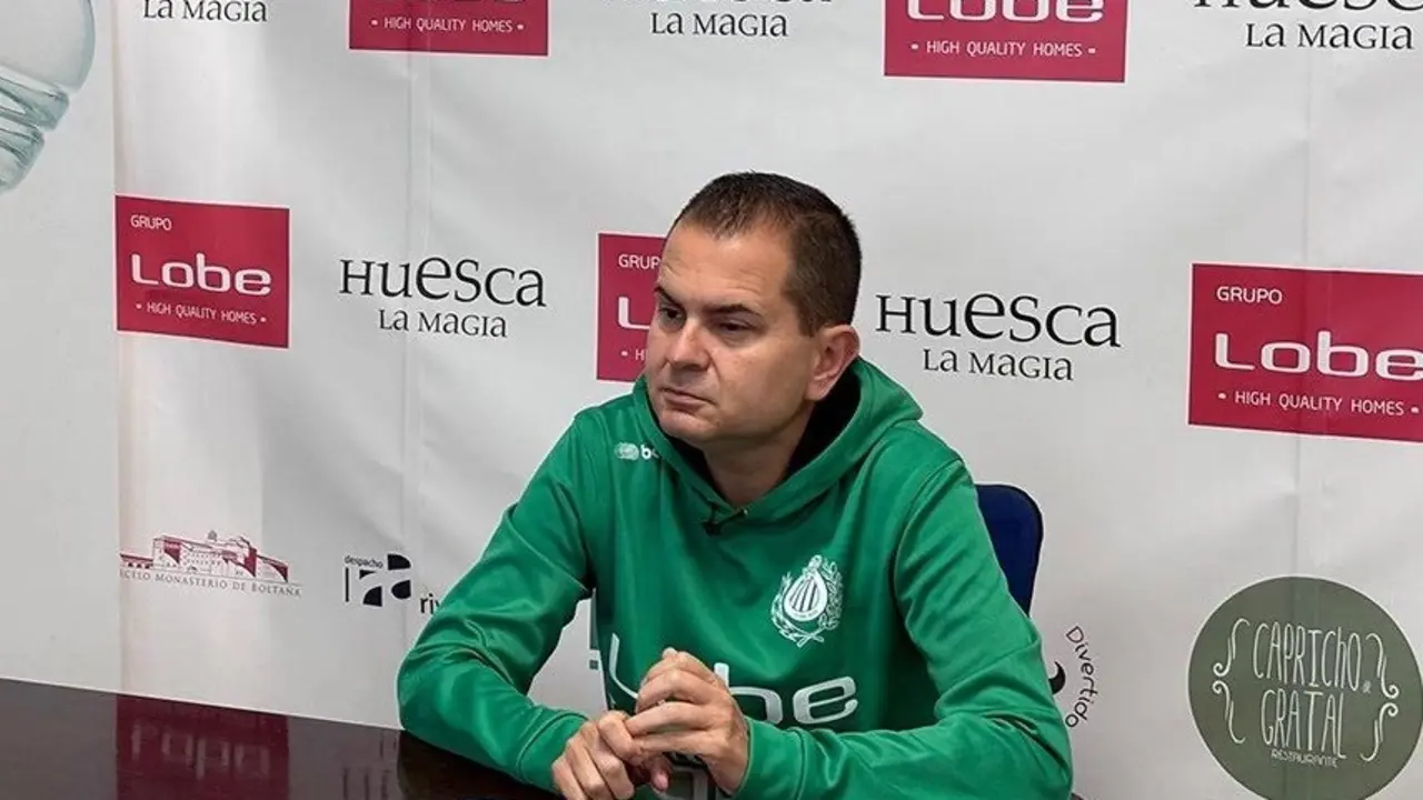 Rafa Sanz con el Lobe Huesca / LOBE HUESCA