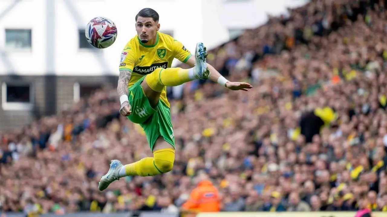 Borja Sainz, ex del Real Zaragoza / NORWICH