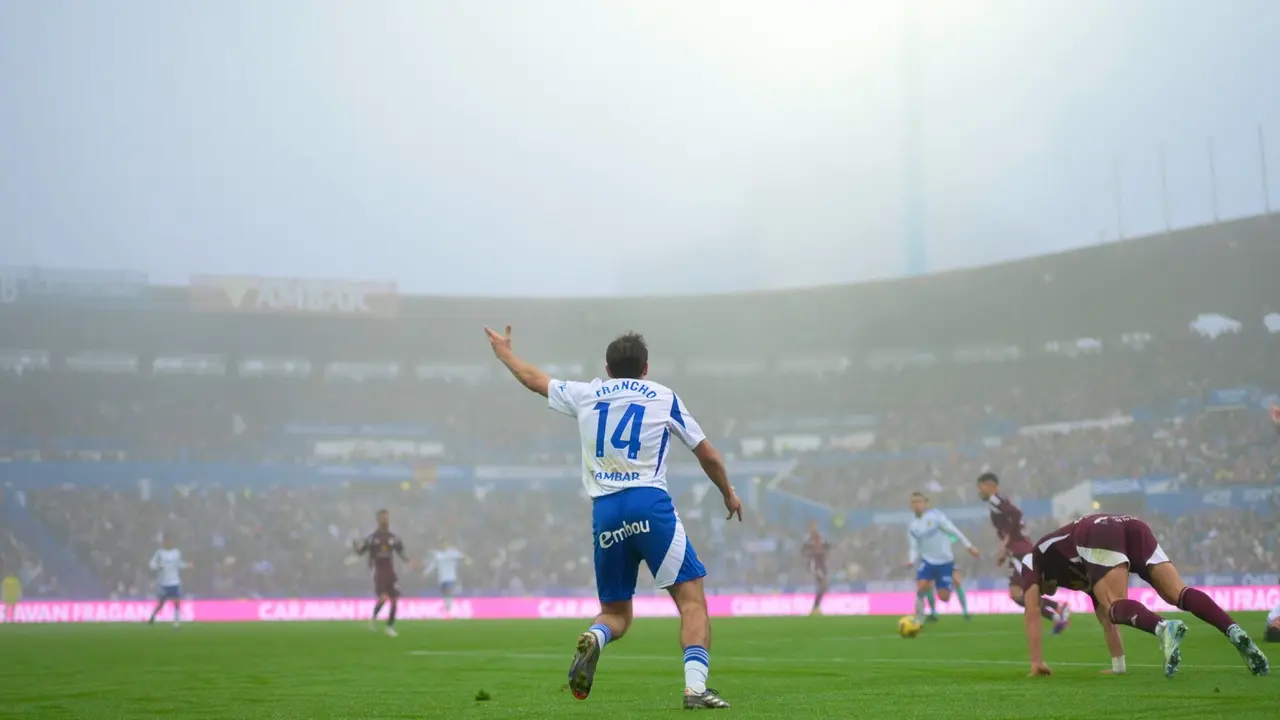 Real Zaragoza Albacete / MARCOS CEBRI&Aacute;N