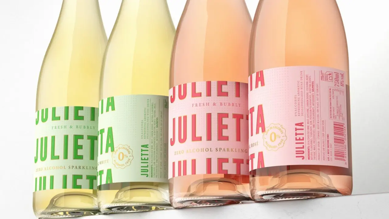 Bodegas San Valero lanza Julietta, los dos primeros vinos espumosos sin alcohol de Arag&oacute;n. / HA