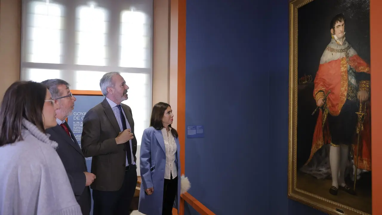 Inauguraci&oacute;n de la exposici&oacute;n &ldquo;Goya, del Museo al Palacio&rdquo;.