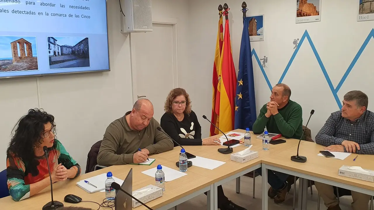 Presentaci&oacute;n del proyecto 'Vive Cinco Villas'.