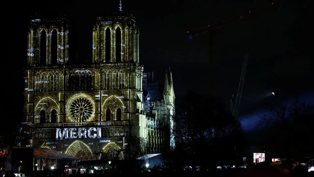 La reapertura de Notre Dame: la mejores im&aacute;genes del acto / EFE