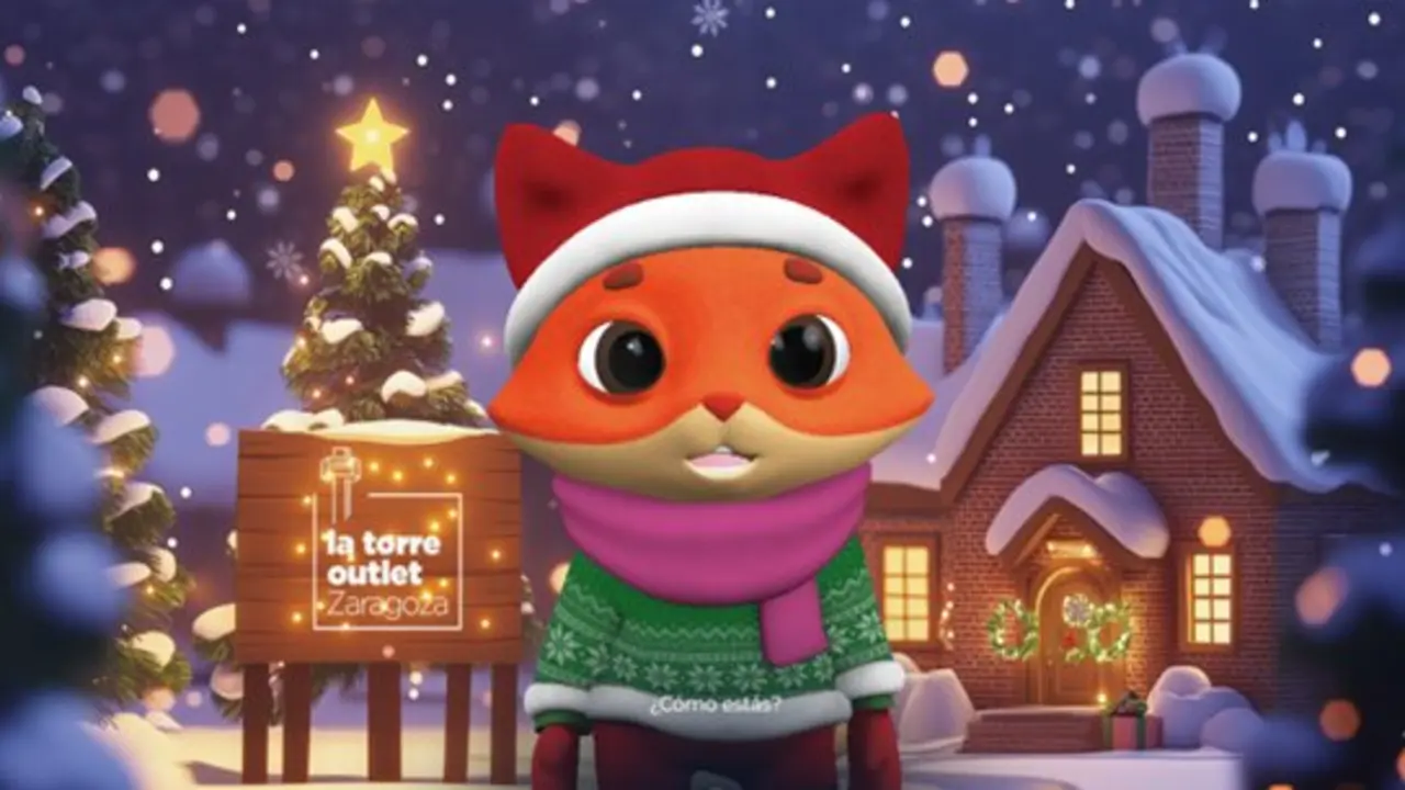 Turr&oacute;n, la mascota virtual de La Torre Outlet