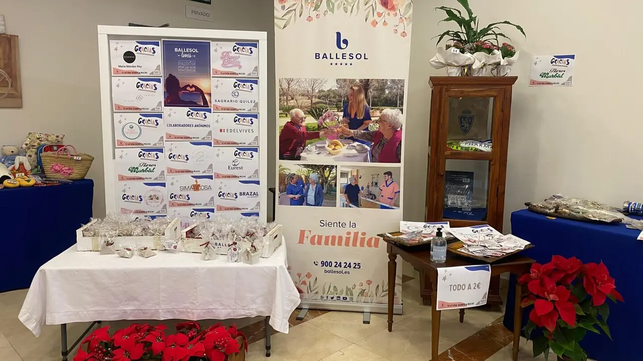 Rastrillo solidario Ballesol Puerta del Carmen