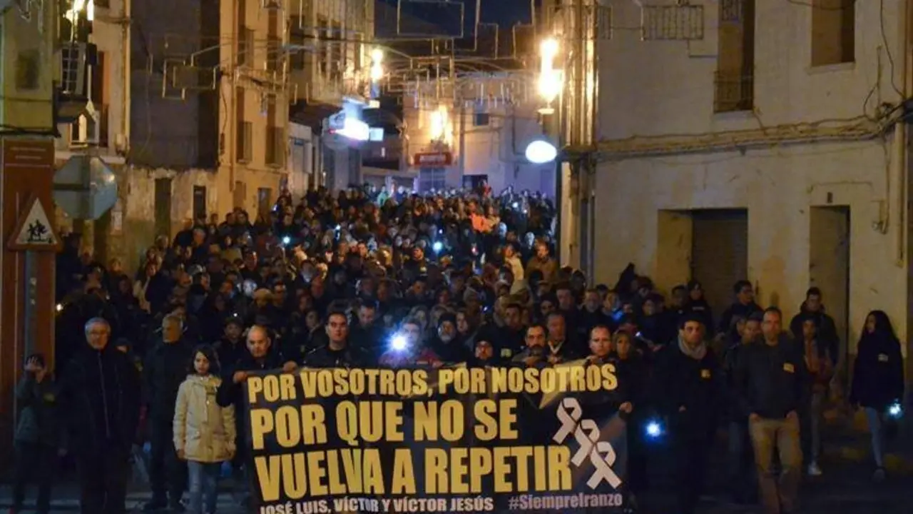Manifestaci&oacute;n de la Asociaci&oacute;n Siempre Iranzo