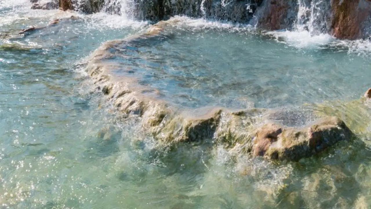 Aguas termales. Archivo.