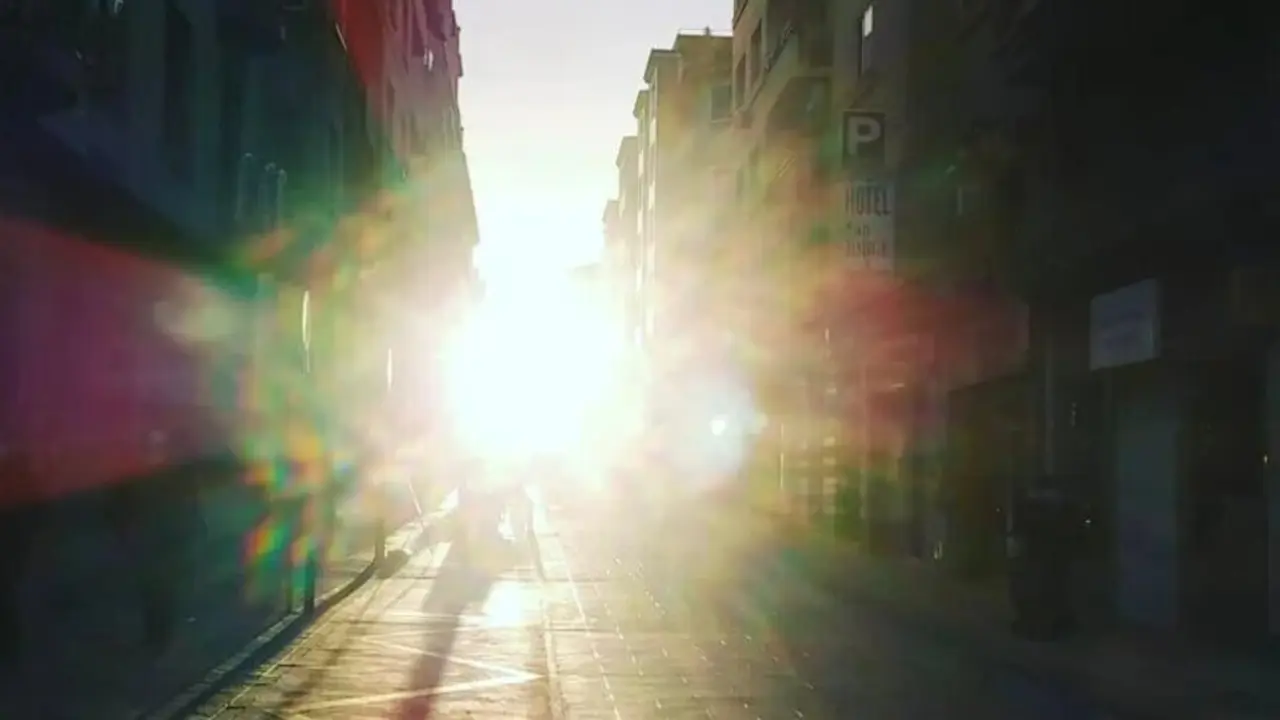 Solsticio de invierno en Zaragoza.
