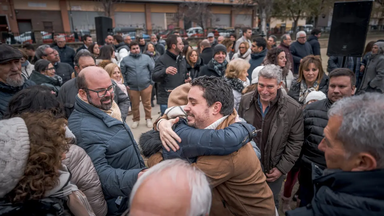 Dar&iacute;o Villagrasa y los 400 militantes del PSOE de Arag&oacute;n que ya le siguen para ser l&iacute;der regional / &Aacute;lvaro Calvo para HOY ARAG&Oacute;N