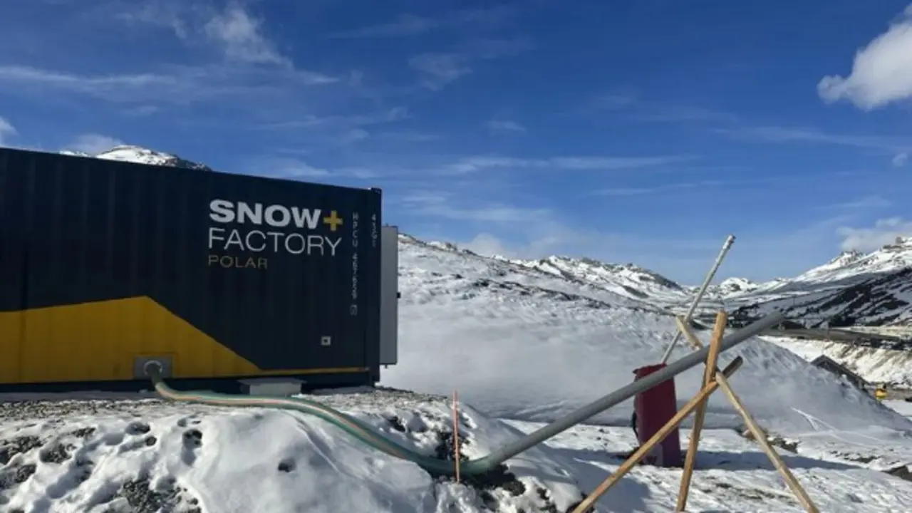 Sistema SnowFactory en Formigal. Aram&oacute;n.