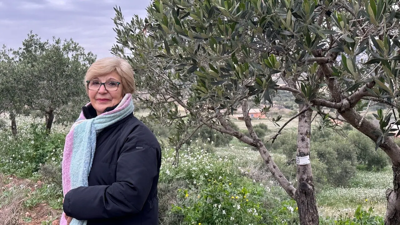 Pilar es el rostro de la campa&ntilde;a de Navidad del proyecto Apadrinaunolivo.org