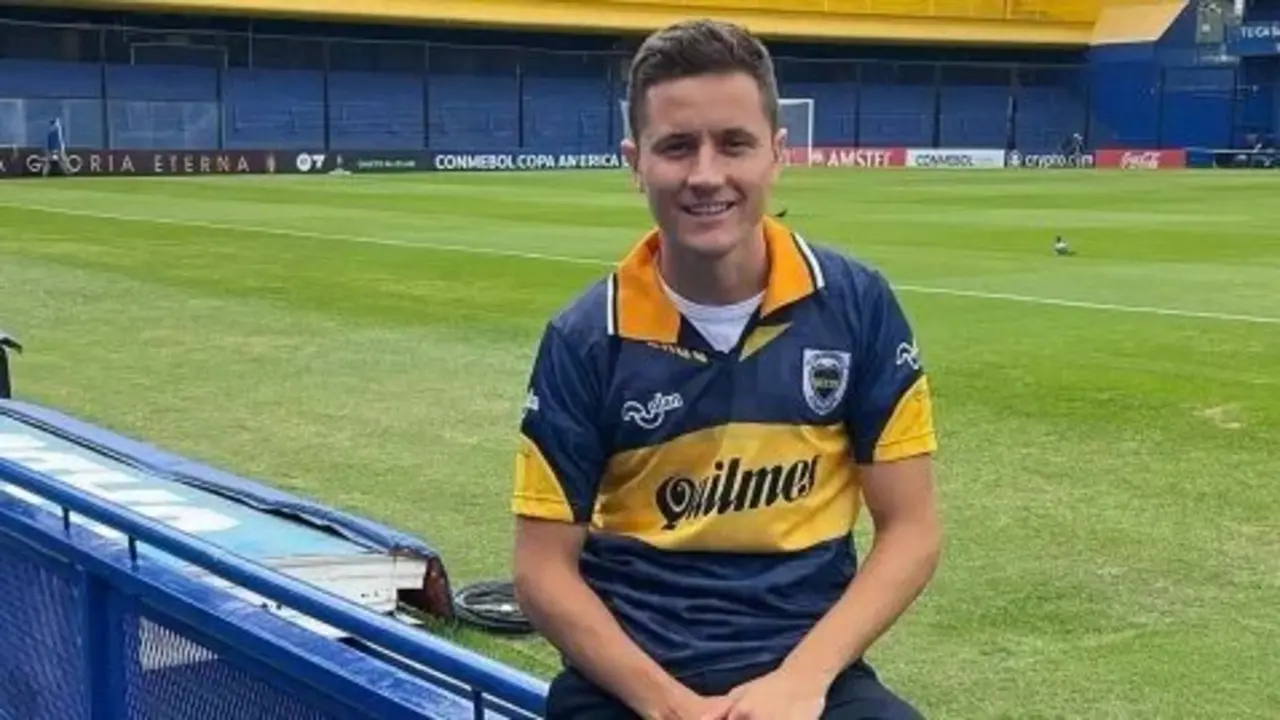 Ander Herrera con la camiseta de Boca / 'X'