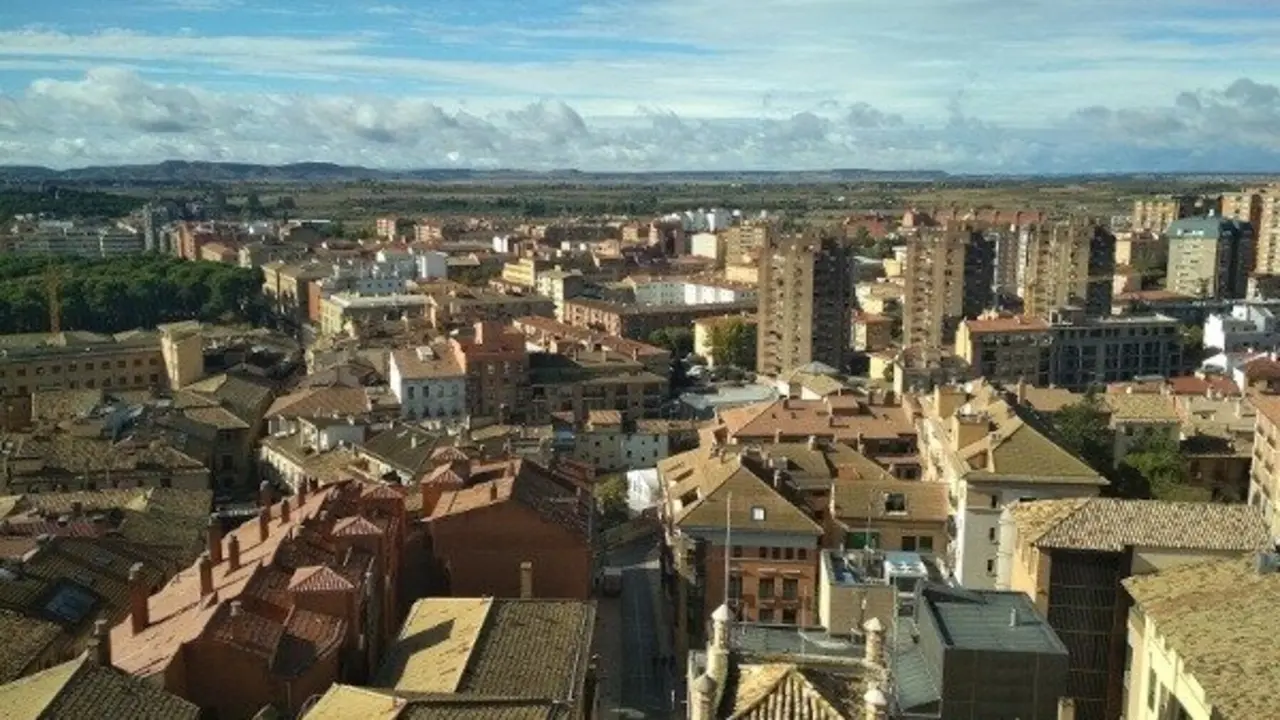La zona de bajas emisiones de Huesca ser&aacute; en el &aacute;rea peatonal