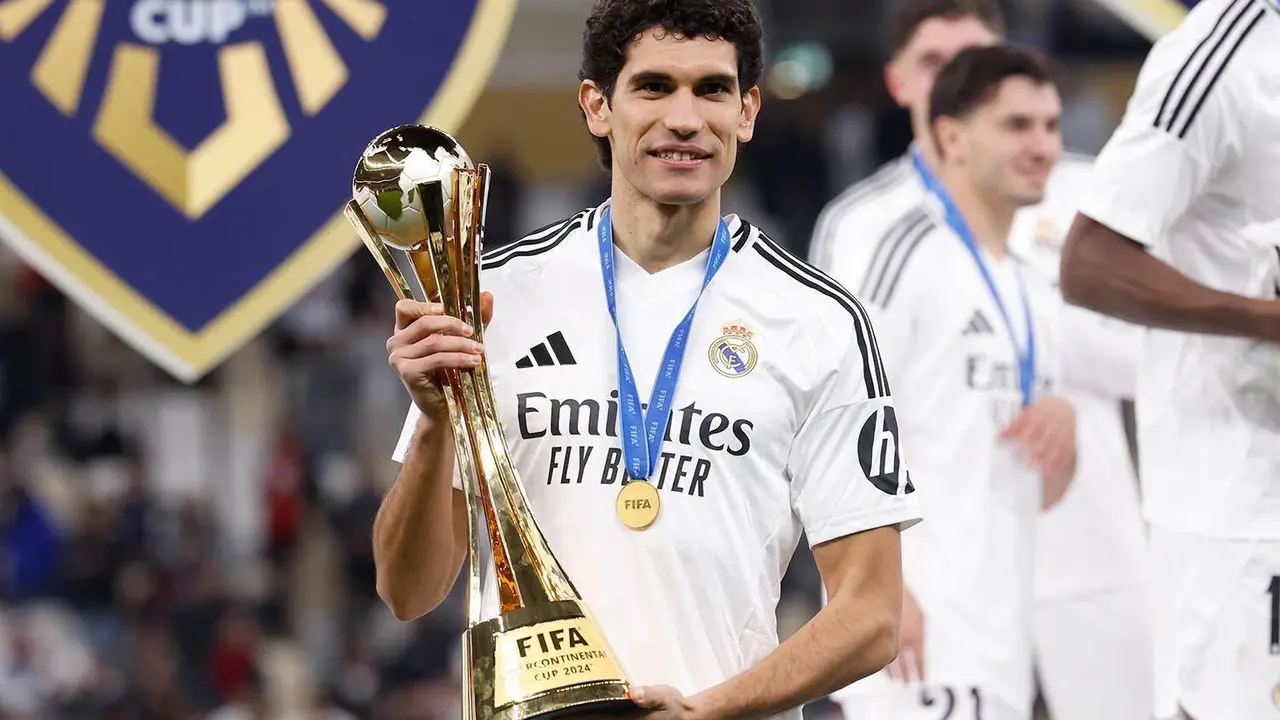 Jes&uacute;s Vallejo con el Real Madrid / 'X' Jes&uacute;s Vallejo