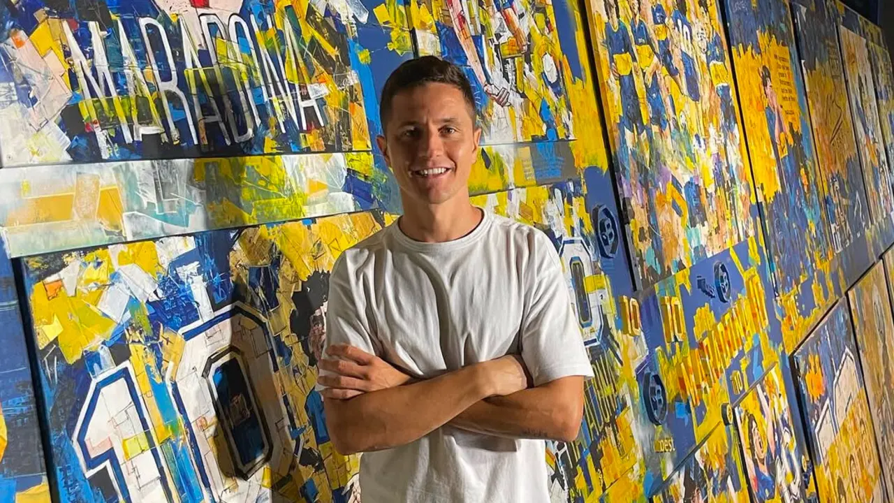 Ander Herrera en una visita a Argentina / INSTAGRAM ANDER HERRERA