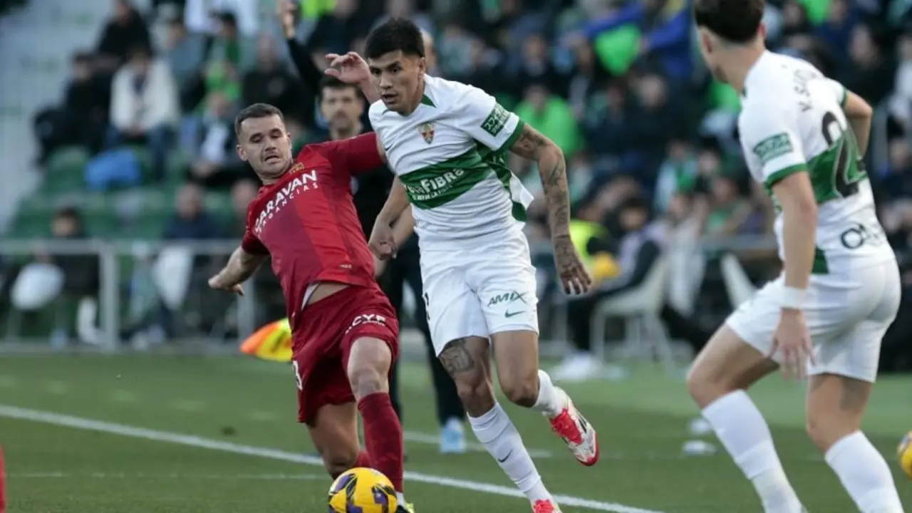 Elche-Real Zaragoza / LFP