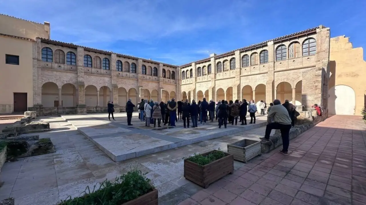 El convento de Santo Domingo es uno de los enclaves tur&iacute;sticos de Caspe. / HA