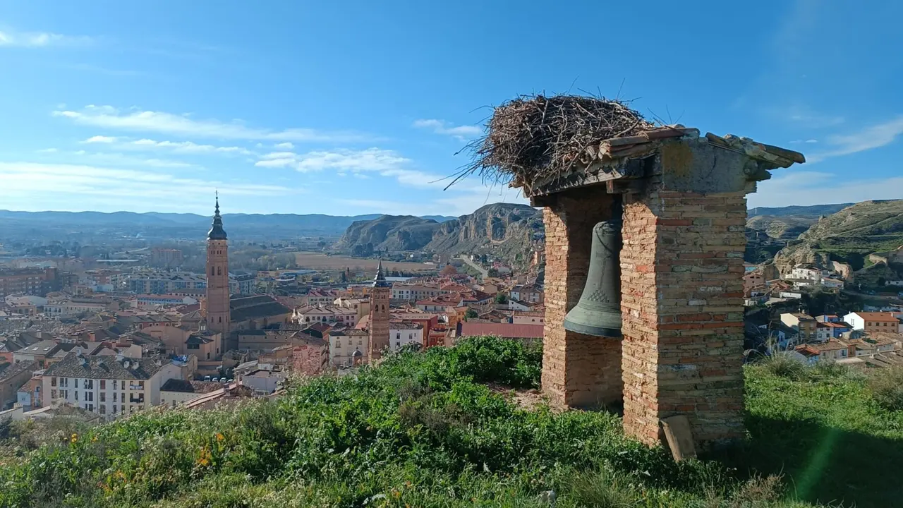 Campana del Castillo del Reloj de Calatayud. / HA
