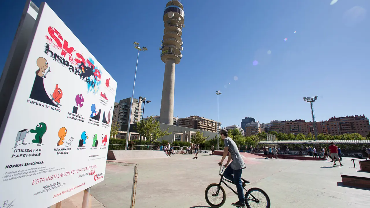 Skate Park en V&iacute;a Hispanidad