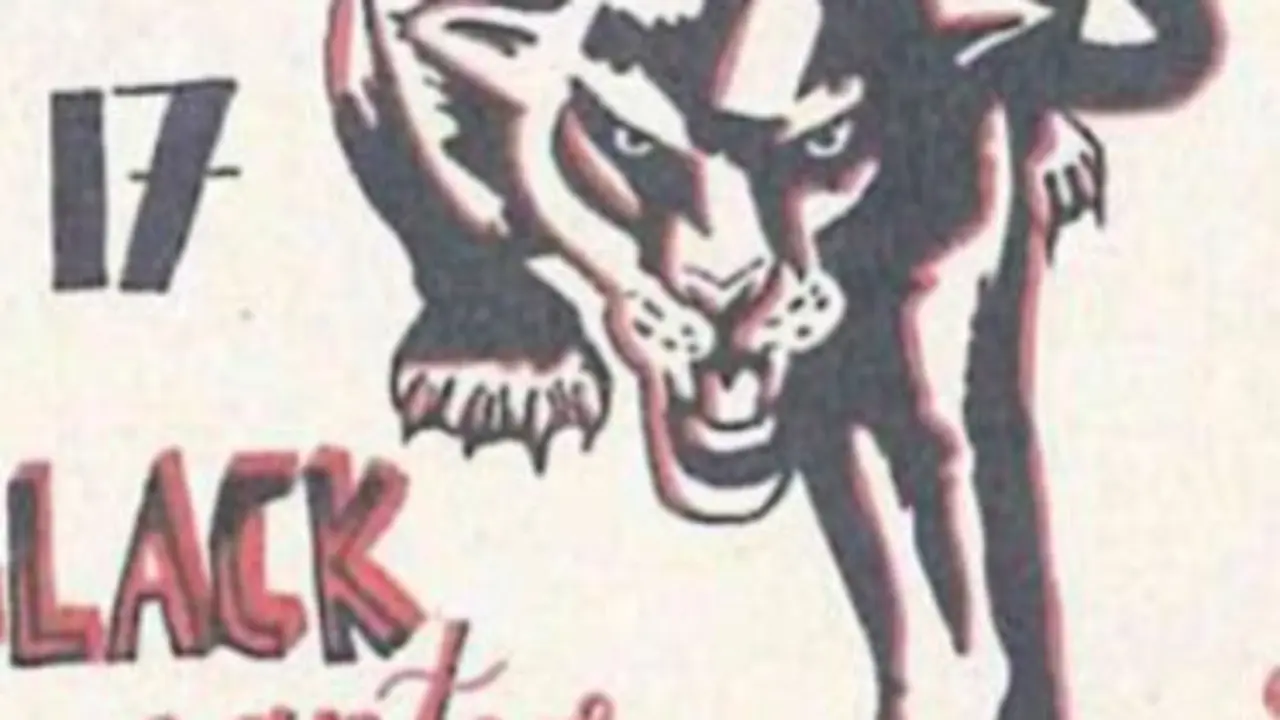 Imagen de unos dibujos de la banda 'Black Panter' encontrados en un piso de Zaragoza/ H.A.