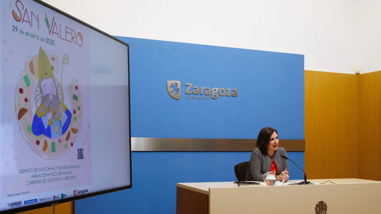 Presentaci&oacute;n de la programaci&oacute;n de San Valero 2025. AZ