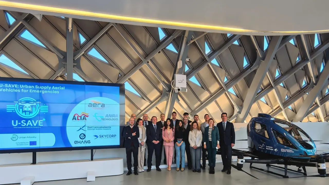Presentaci&oacute;n del proyecto U-Save en Zaragoza. / ALIA