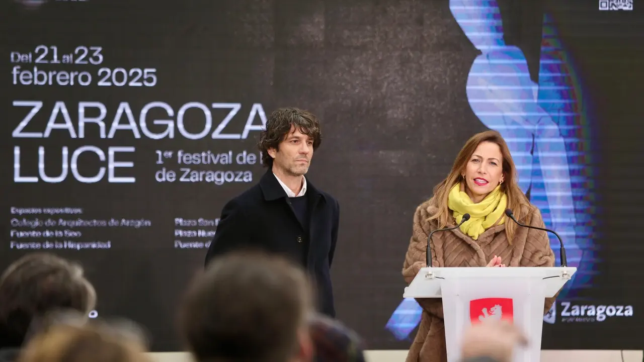 Presentaci&oacute;n de la celebraci&oacute;n de "Zaragoza Luce". AZ