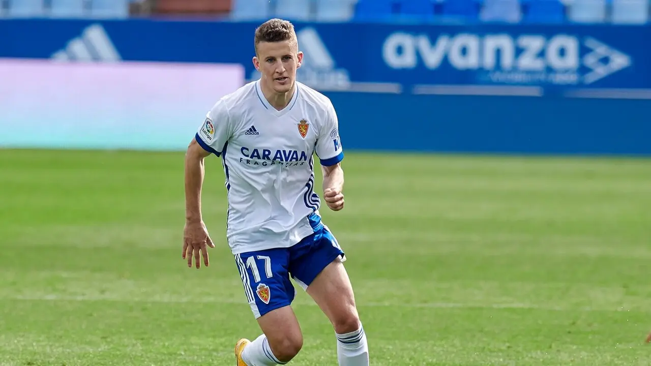 Carlos Nieto con el Real Zaragoza / REAL ZARAGOZA