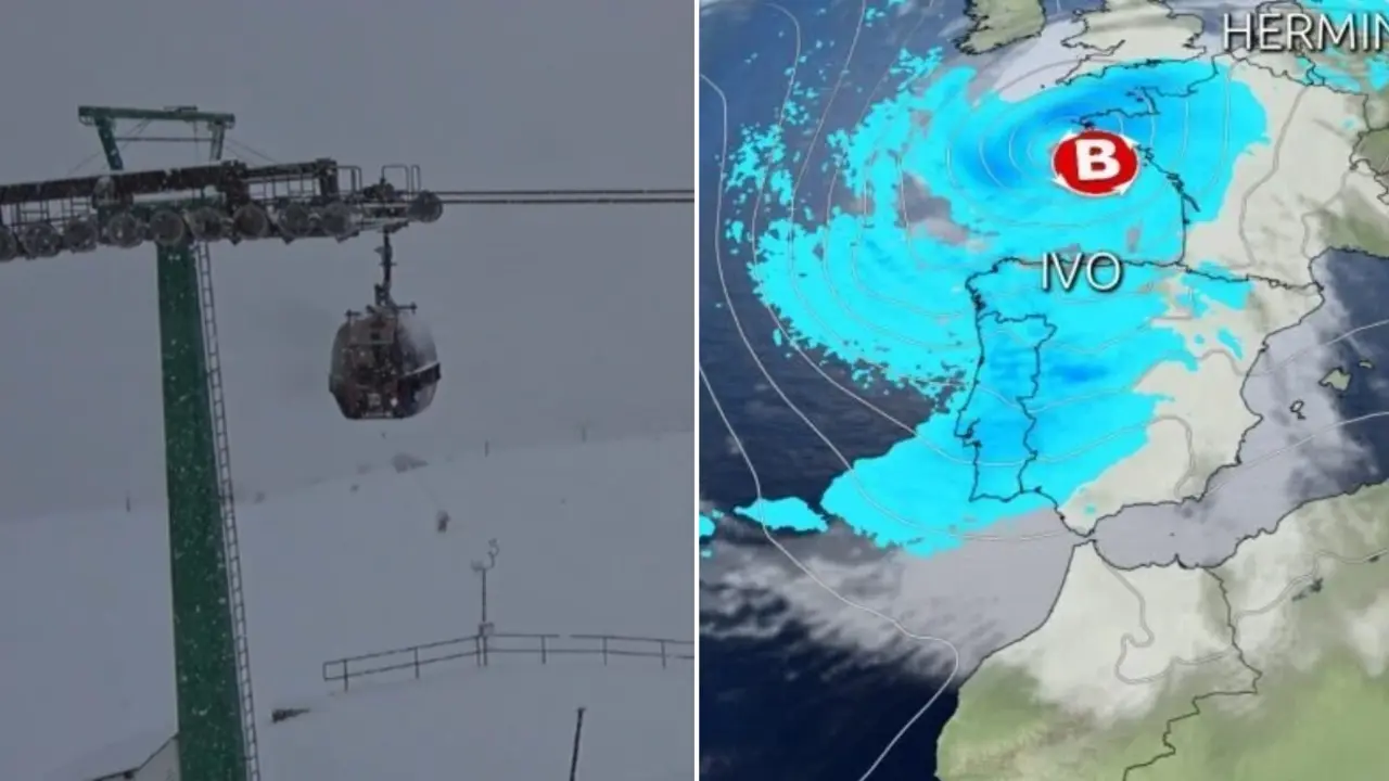 As&iacute; va a afectar la Borrasca Claudia al Pirineo y otras zonas de Arag&oacute;n / AEMET