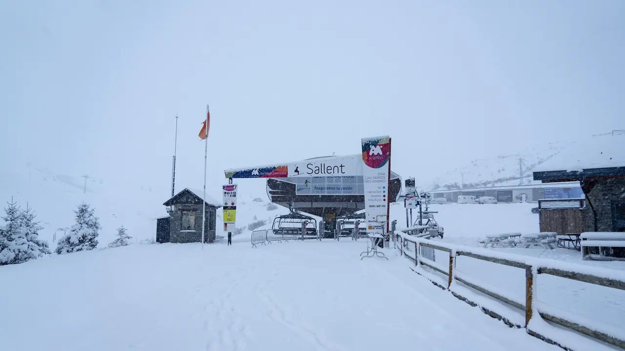 Gran nevada en Formigal