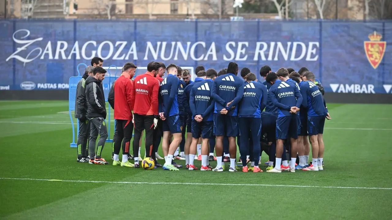Entrenamiento del Real Zaragoza / REAL ZARAGOZA