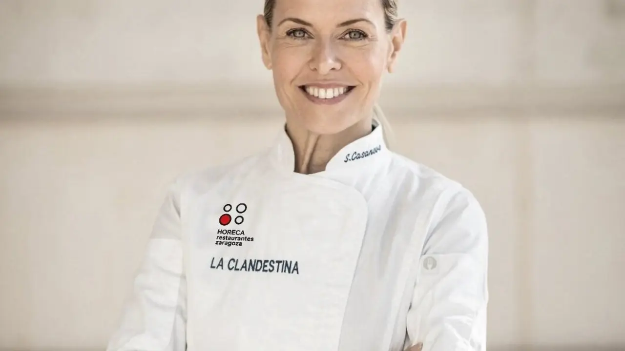 Susana Casanova, chef de La Clandestina / Alimentos de Arag&oacute;n
